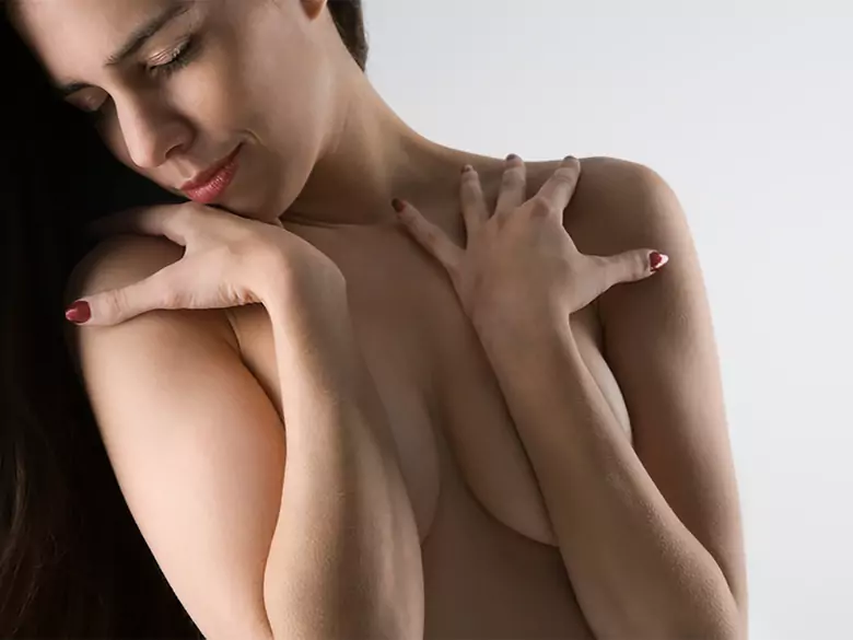 Gesunde Brüste zum Greifen nah