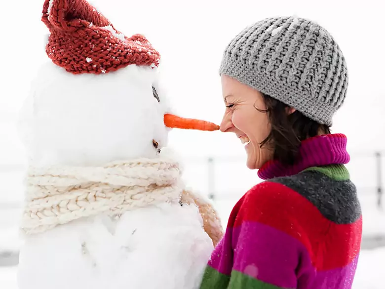 Schützen Sie Ihr Gesicht vor der Kälte
