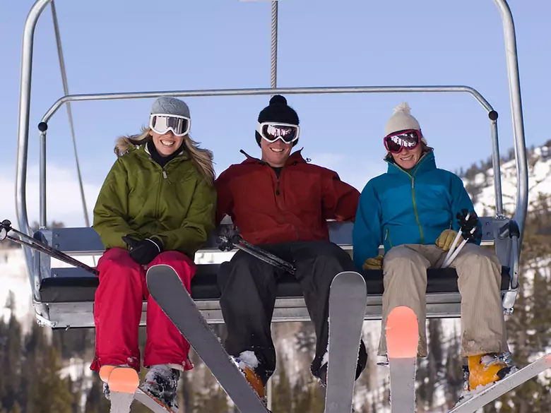 Der Weg zu Verletzungen beim Skifahren