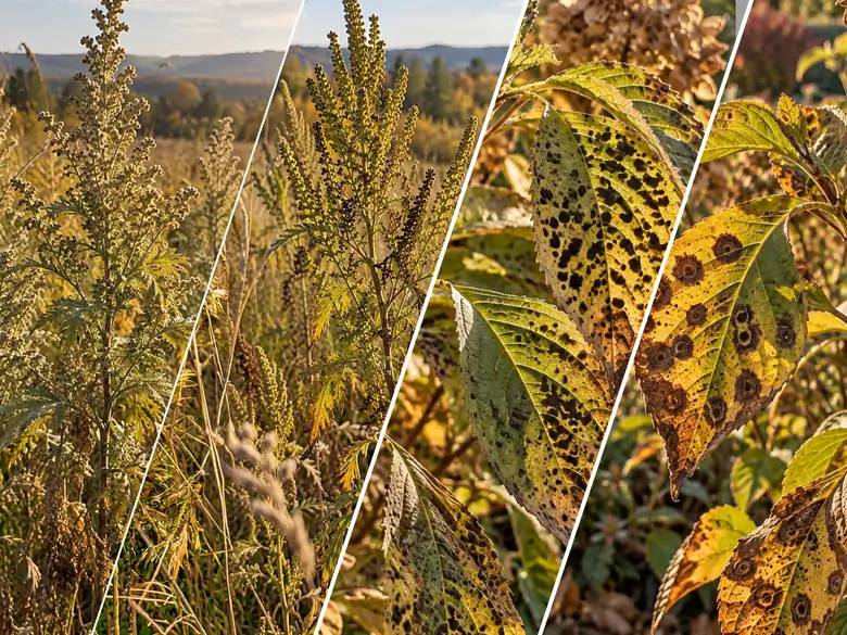 AleAlert: Im Oktober sind weiterhin Pollen von Beifuß, Ambrosia, Cladosporium und Alternaria in der Luft vorhanden