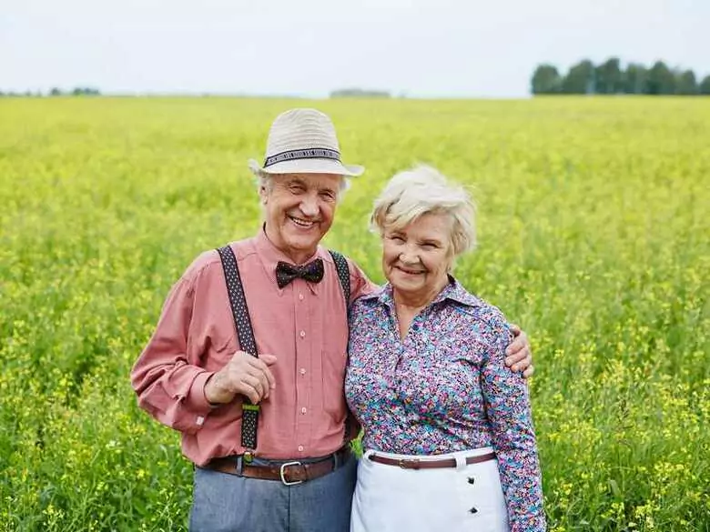 Kahlheit bei älteren Menschen