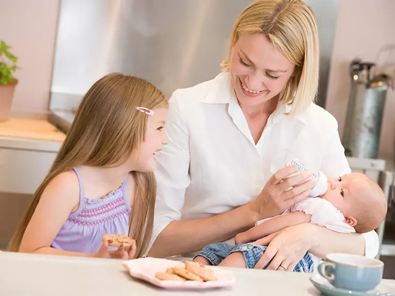 Typ AH Milchaustauscher bei allergischen Kindern