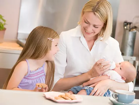 Typ AH Milchaustauscher bei allergischen Kindern