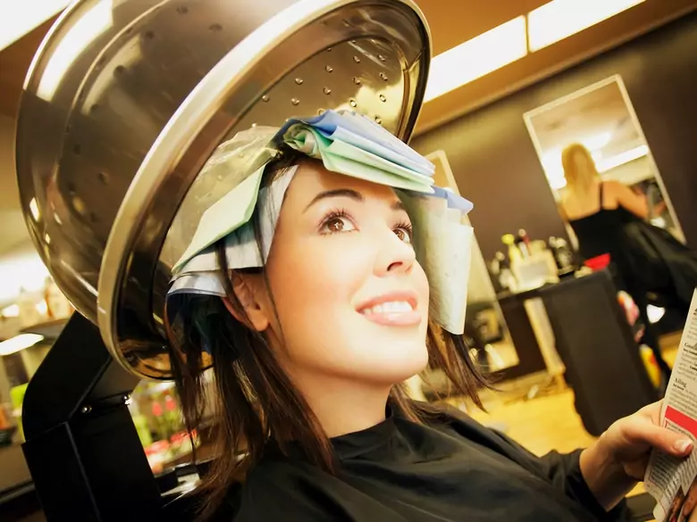 Veränderung der Haarstruktur