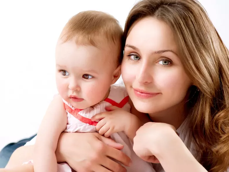 Baden eines atopischen Babys