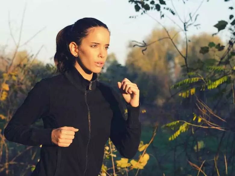 Rötung der Haut nach dem Sport