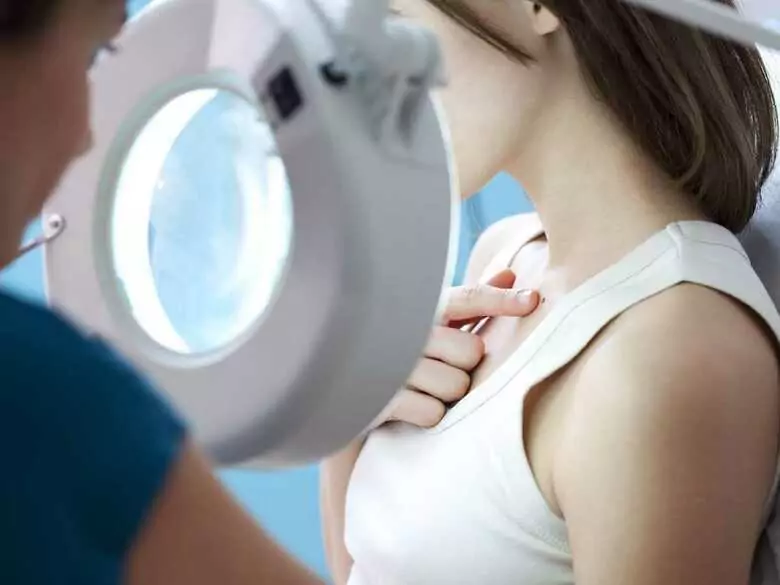 Hautläsionen, die Anlass zur Sorge geben können