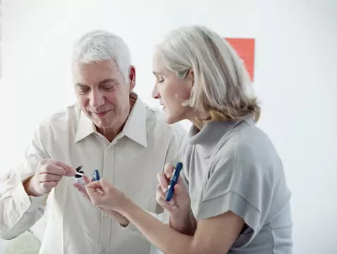 Diabetischer Patient in der Zahnarztpraxis
