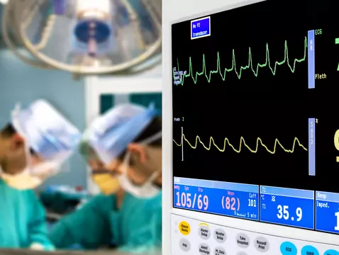 Implantation eines Herzschrittmachers