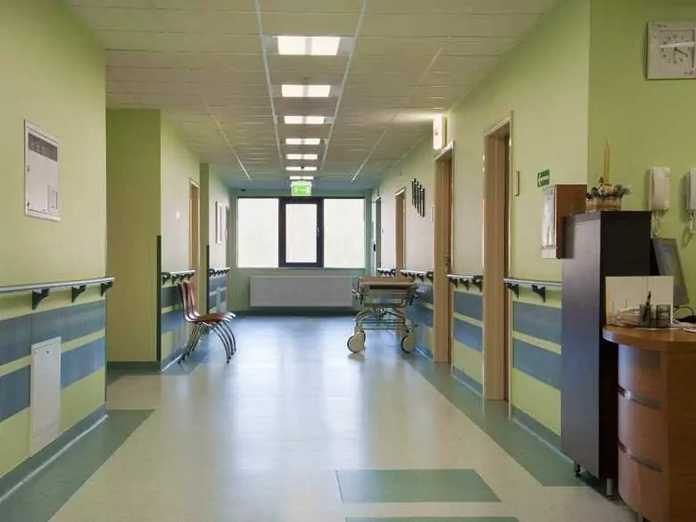 Patient in einer psychiatrischen Klinik