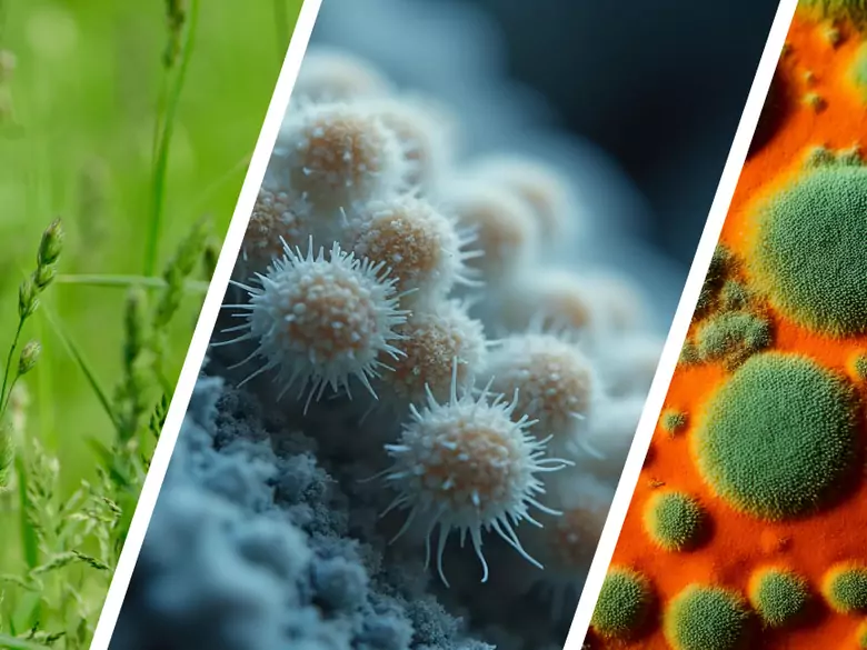 AleAlert: Gräserpollen, Cladosporium und Alternaria im Juni