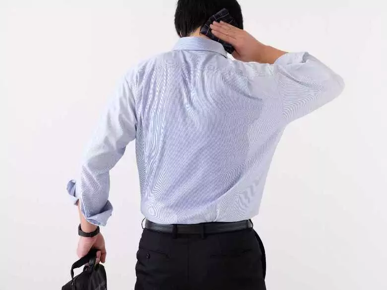 Wie geht man mit Schwitzproblemen um?